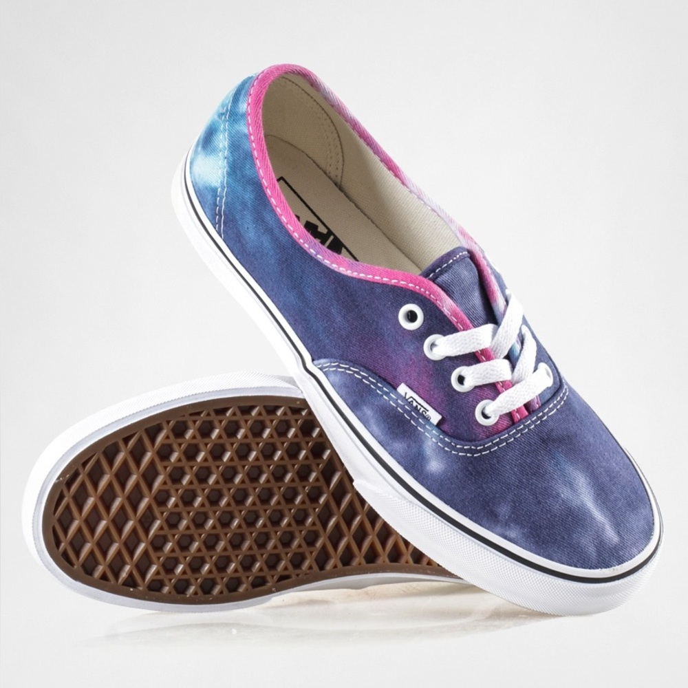 Vans Authentic Multi-Colour Tie-Dye Shoes